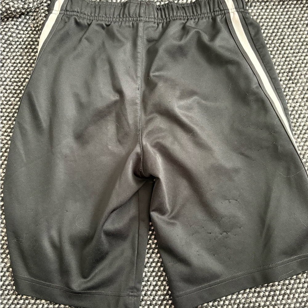 Nike Black Shorts with White Accents - Picture 2 of 4